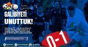 Galibiyeti Unuttuk: Somaspor 0-1 Derincespor