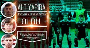 Somaspor Altyapısından Gurur Tablosu: 3 Genç Oyuncu Profesyonel Oldu!