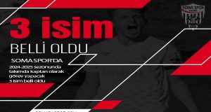 Somaspor’da Takım Kaptanları Belli Oldu